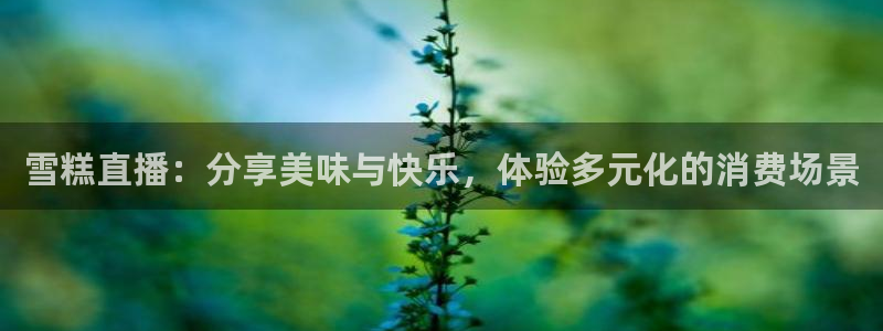 龙门体育频道在线直播：雪糕直播：分享美味与快乐，体验多元化的消费场景